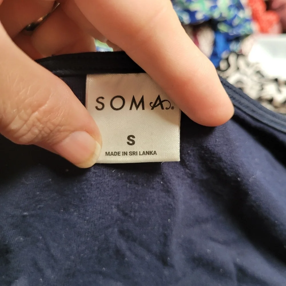 Soma Navy Night Gown